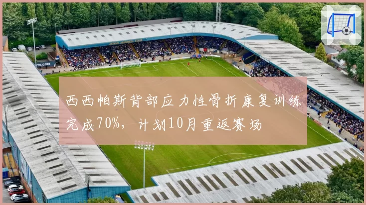 西西帕斯背部应力性骨折康复训练完成70%，计划10月重返赛场